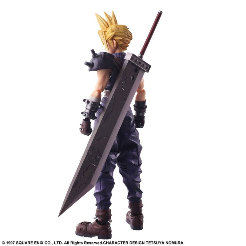Final Fantasy VII Bring Arts Action Figure Cloud Strife 15 cm 13