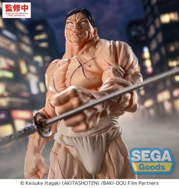 Baki-Dou Luminasta PVC Figure Kaoru Hanayama 23 cm 4