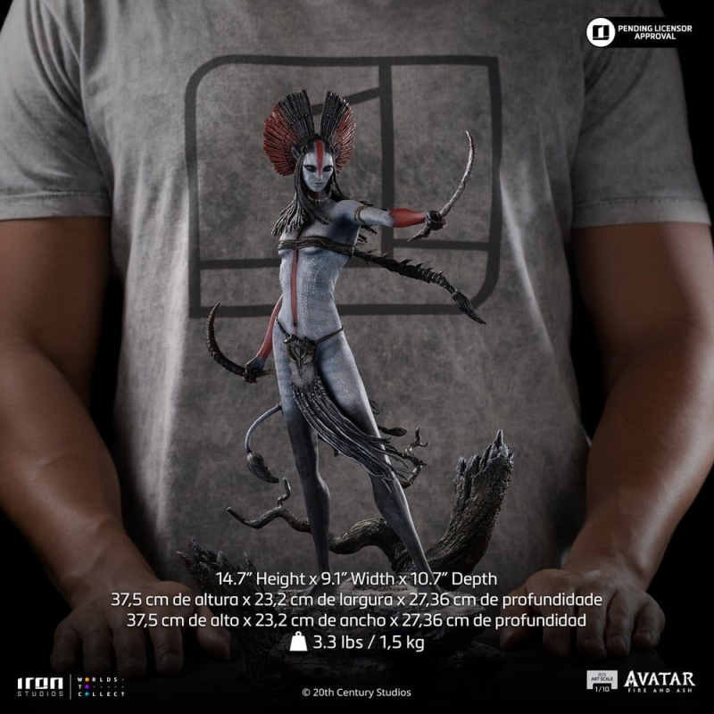 Avatar 3: Fire and Ash Art Scale Statue 1/10 Varang 38 cm 1