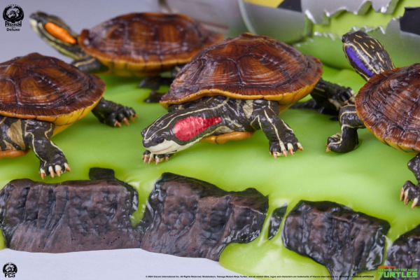 Teenage Mutant Ninja Turtles Diorama Statue 1/1 Origins 13 cm 12