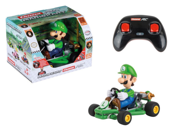 Super Mario Kart RC remote-controlled Car 1/18 2.4GHz Pipe Kart Luigi 1