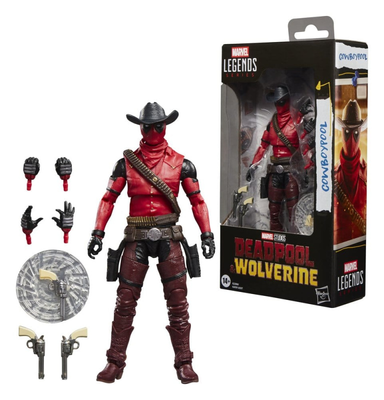 Deadpool & Wolverine Marvel Legends Action Figure Cowboypool 15 cm 2