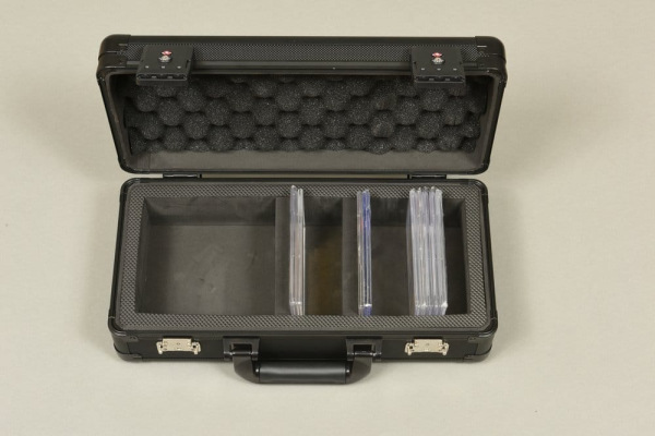 Evoretro Mini Carrying Case with Handle & Removable Foam Black 10