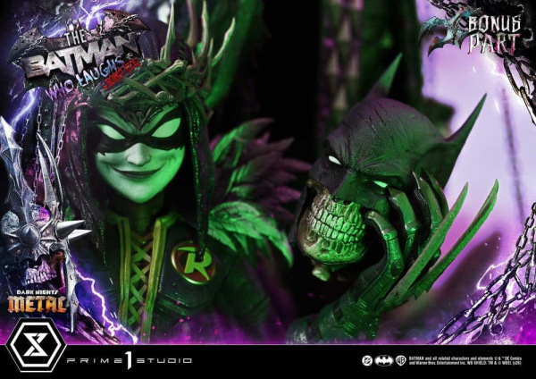DC Comics Museum Masterline Statue 1/3 Dark Nights: Death Metal The Batman Who Laughs & Robin King D 4