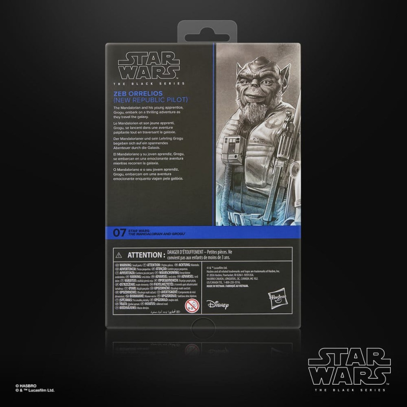 Star Wars: The Mandalorian & Grogu Black Series Action Figure Garazeb “Zeb” Orrelios 15 cm 1