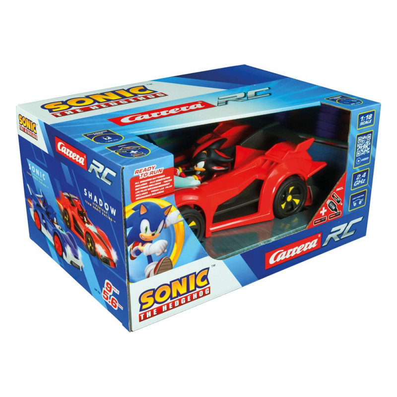 Sonic the Hedgehog Cart RC remote-controlled car 1/18 2.4GHz Shadow Performance 4