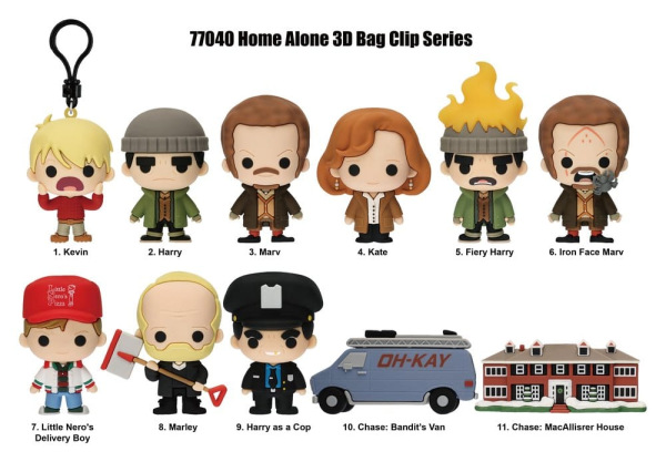 Home Alone 3D PVC Bag Clips Series 1 Blind Bag Display (24) 1