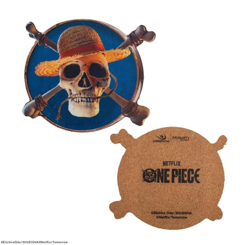 One Piece Coaster 4-Pack Characters #1