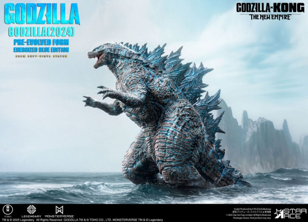 Godzilla vs. Kong: The New Empire Soft Vinyl Statue Godzilla (2024) Evolved Blue Edition 28 cm 2