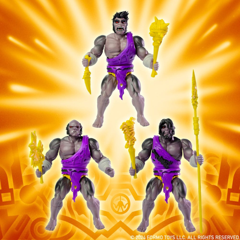 Legends of Dragonore Wave 2: Dragon Hunt Action Figure 3-Pack Brukteror Cave Men 14 cm 1