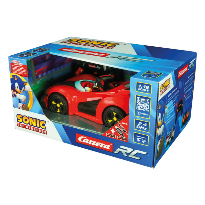 Sonic the Hedgehog Cart RC remote-controlled car 1/18 2.4GHz Shadow Performance 3