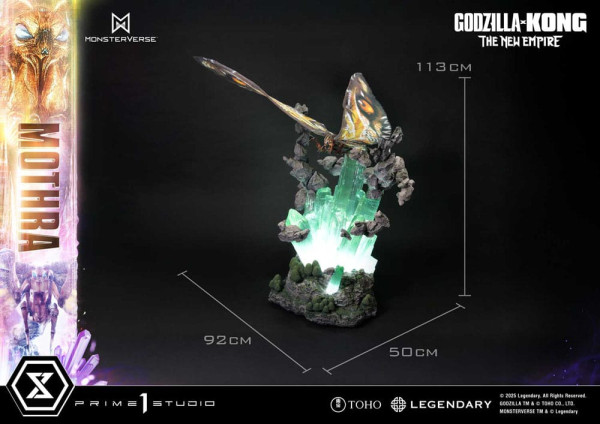Godzilla x Kong: The New Empire Ultimate Diorama Masterline Series Statue Mothra Bonus Version 113 c 12