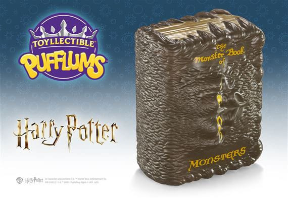 Harry Potter Squishy Pufflums The Monster Book of Monsters 15 cm 4