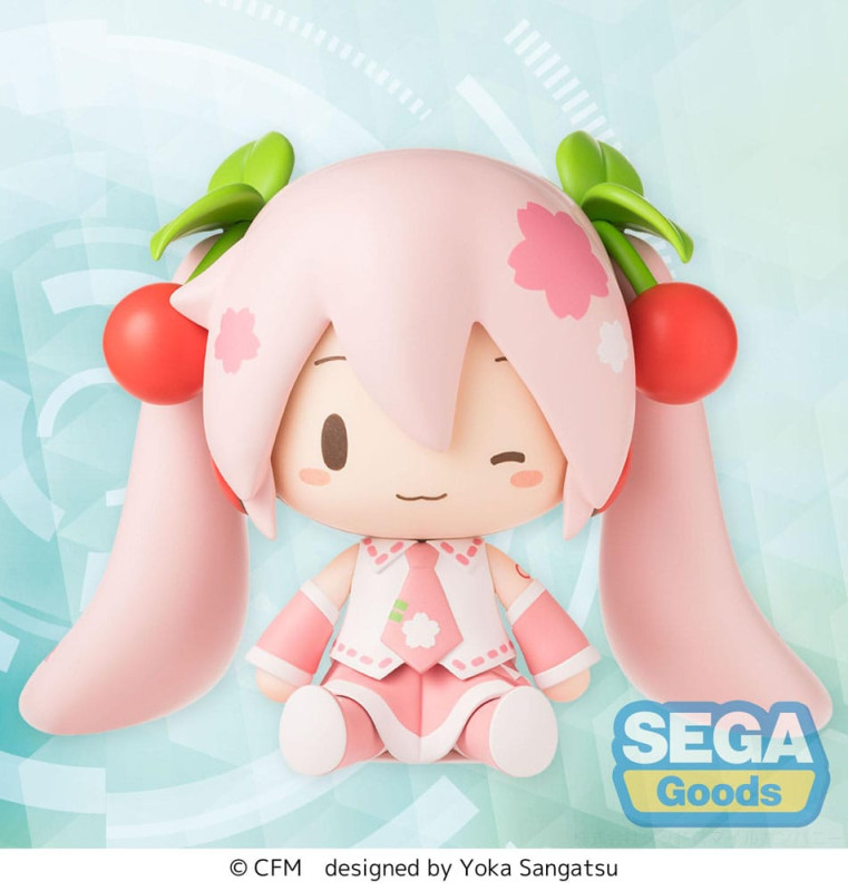 Character Vocal Series 01: Hatsune Miku Fuwa Petit Chibi Figure Sakura Miku 8 cm 1