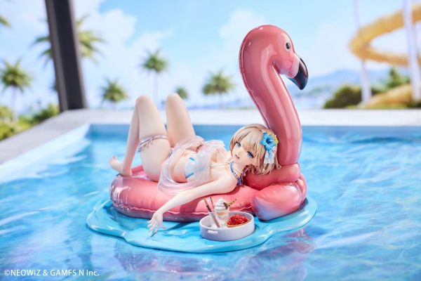 Brown Dust 2 PVC Figure 1/7 Hot Summer Dream Justia 16 cm 1