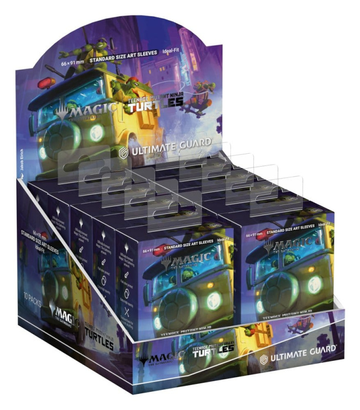 Ultimate Guard Art Sleeves Magic: The Gathering | Teenage Mutant Ninja Turtles - Artifact Rare 4