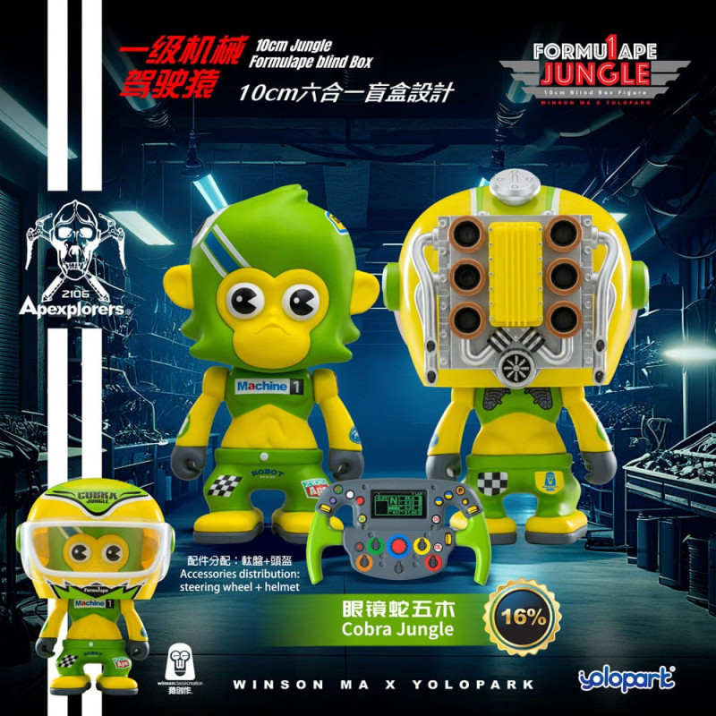 Jungle Formulape Mini Figures 6 cm Display (6) 5