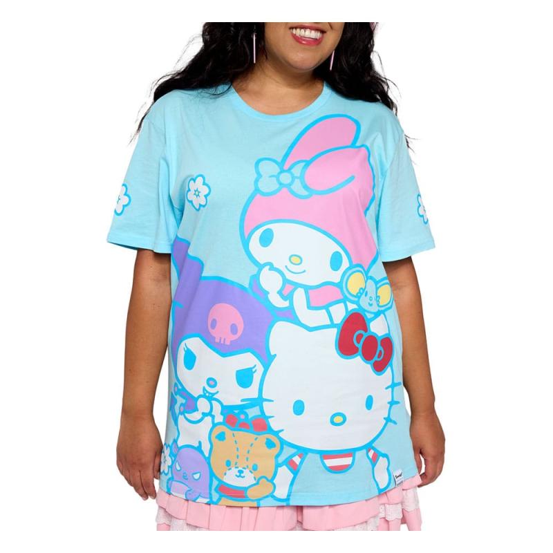 Sanrio by Loungefly Tee T-Shirt Unisex Sanrio & Friends Size XL