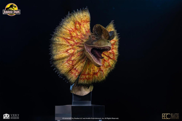 Jurassic Park Maquette 1/3 Dilophosaurus 62 cm 14