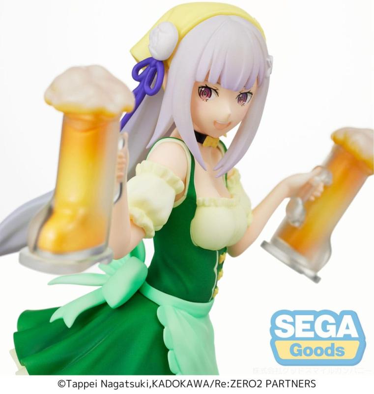 Re:Zero Starting Life in Another World SPM PVC Statue Emilia Oktoberfest Ver. (re-run) 21 cm