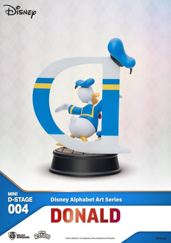 Disney Mini Diorama Stage Statues 6-pack Alphabet Art 10 cm 2