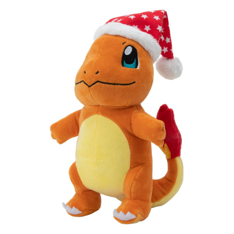 Pokémon Plush Figure Winter Charmander with Christmas Hat 20 cm 1