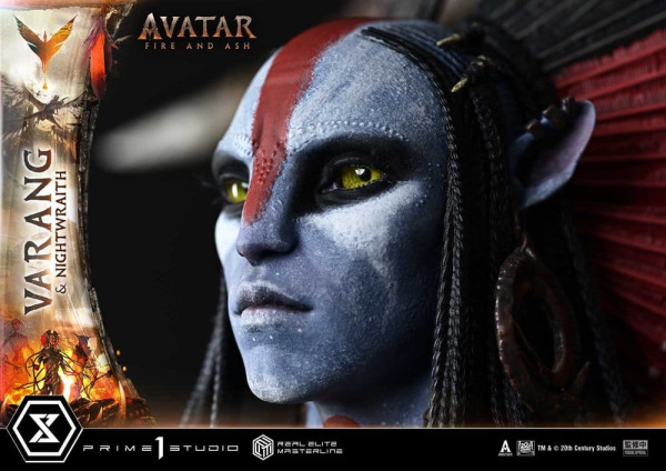 Avatar: Fire and Ash (Film) Real Elite Masterline Series Statue 1/4 Varang & Nightwraith Avatar Lega 13