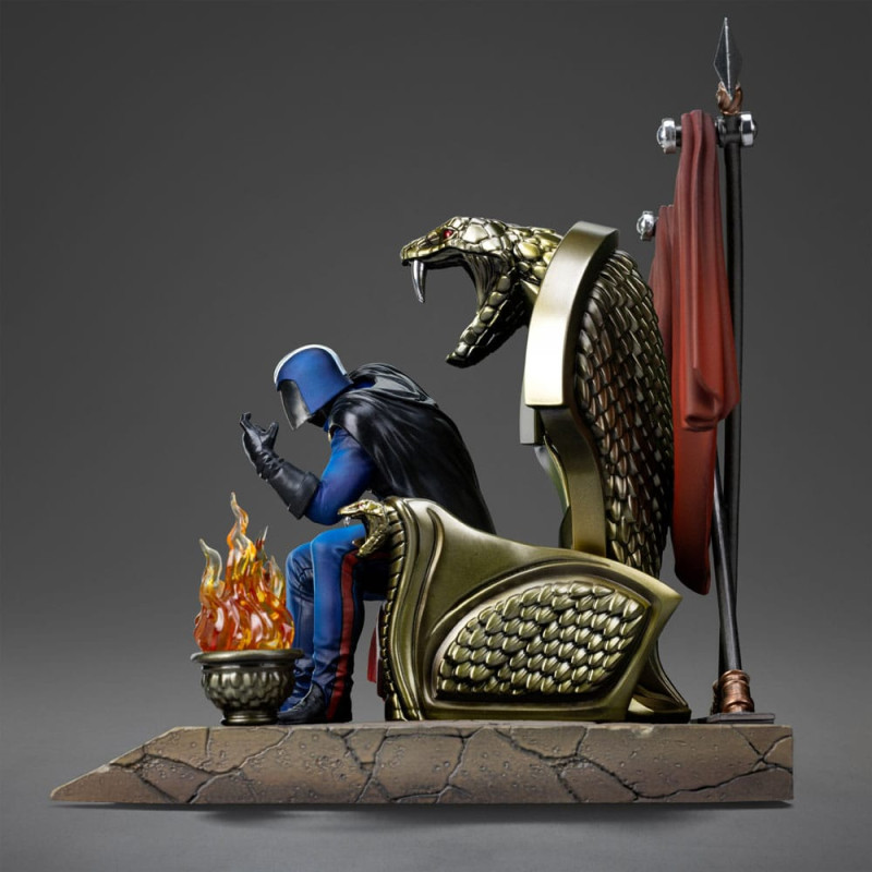 GI Joe Art Scale Statue 1/10 Cobra Commander 25 cm 2