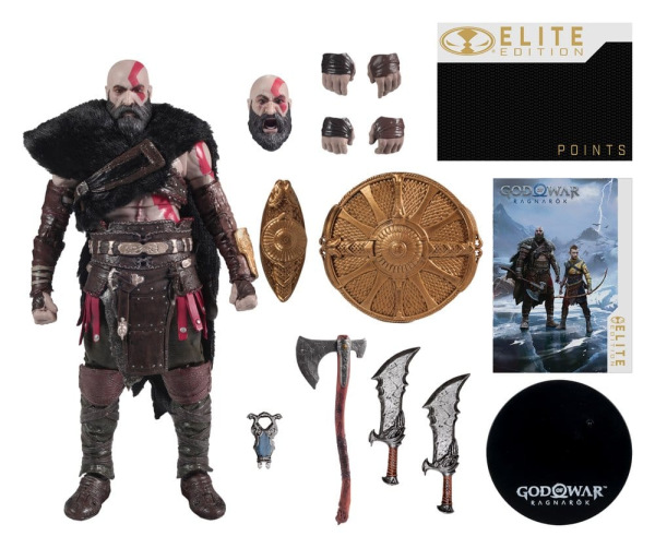 God of War Ragnarok McFarlane Elite Edition Deluxe Action Figure Kratos #18 18 cm 1