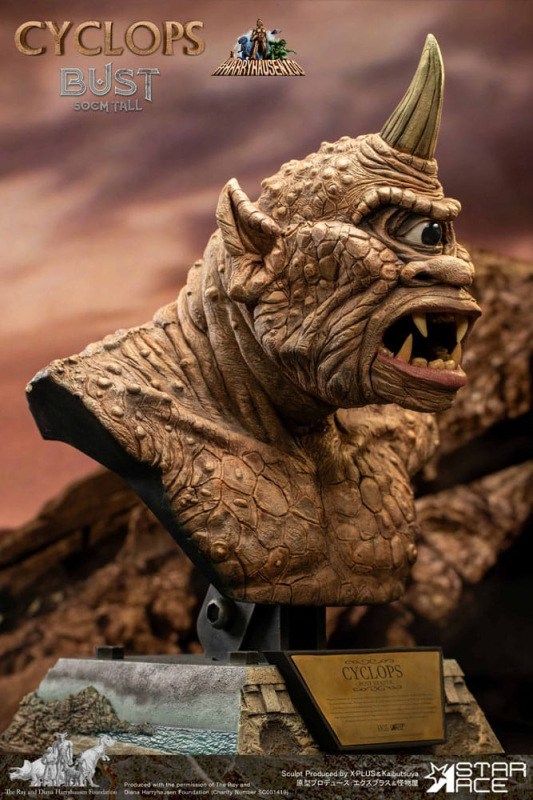 The 7th Voyage of Sinbad Bust Ray Harryhausens Cyclops 50 cm 10