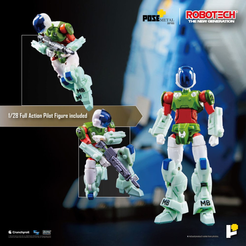 Robotech The New Generation 1/28 Action Figure Combat Alpha Fighter 33 cm 8