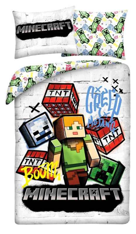 Minecraft Duvet Set Ver. 11 140 x 200 cm / 70 x 90 cm