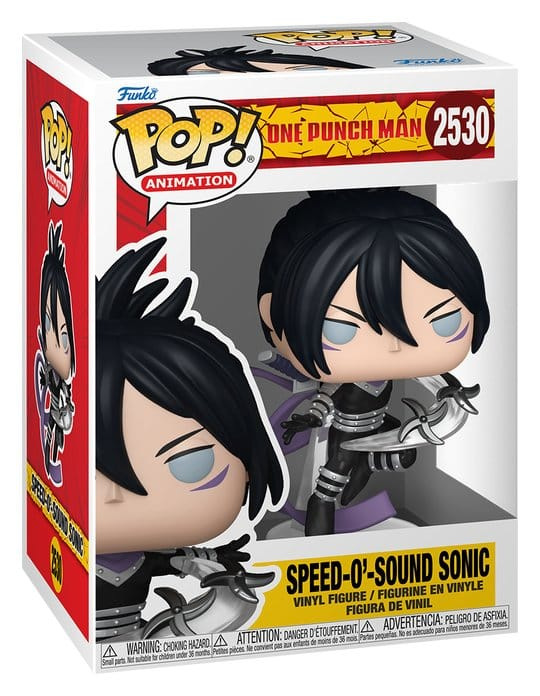 One Punch Man POP! Animation Vinyl Figure Sonic 9 cm 1