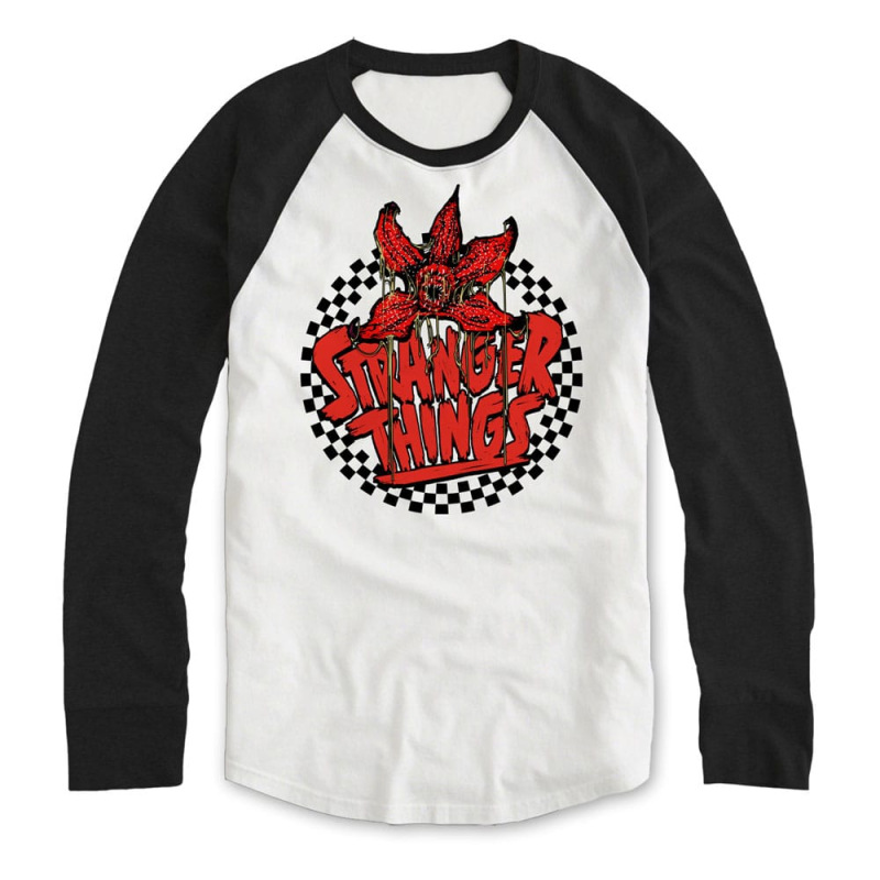 Stranger Things Sweatshirt Checkered Circle Ls Size M