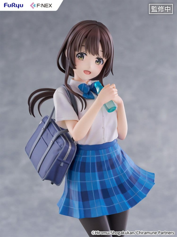 Chitose Is in the Ramune Bottle F:NEX PVC Figure 1/7 Yua Uchida 23 cm 5