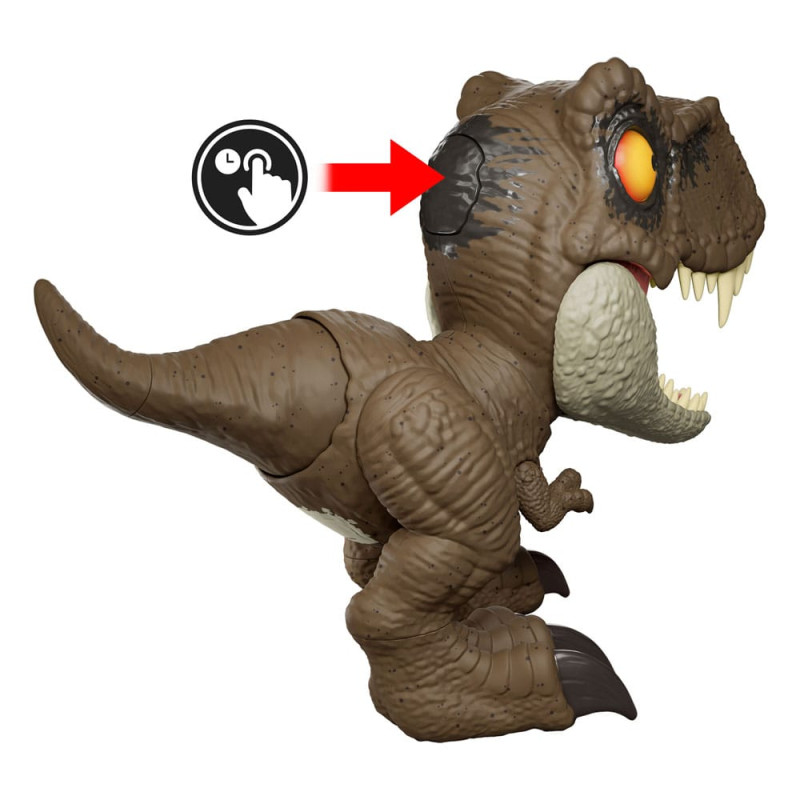 Jurassic World Action Figure with Sound Roar Command Tyrannosaurus Rex 16 cm 4