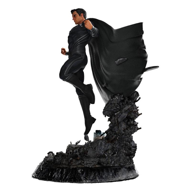 Zack Snyder's Justice League Statue 1/4 Superman Black Suit 65 cm