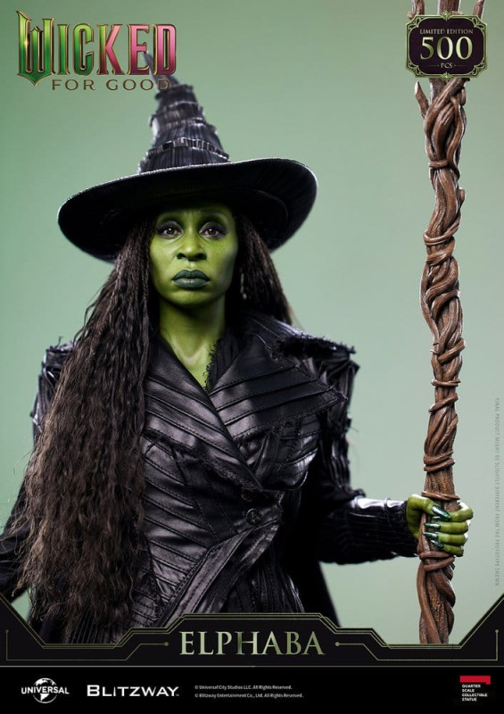 Wicked 2: For Good Superb Scale Statue 1/4 Elphaba 56 cm 9