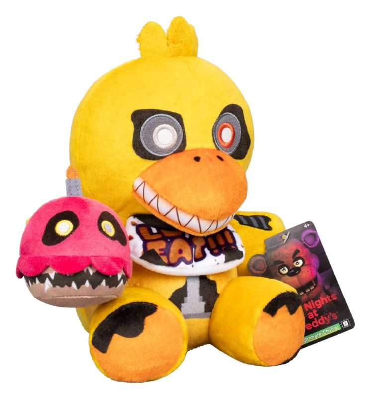 Five Nights at Freddy's Core Plush Nightmare Chica (FNAF 4) 20 cm 1