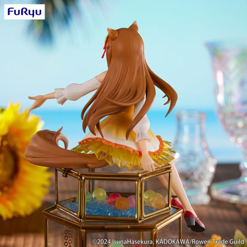 Spice and Wolf Noodle Stopper PVC Statue Holo Sunflower Dress Ver. 17 cm