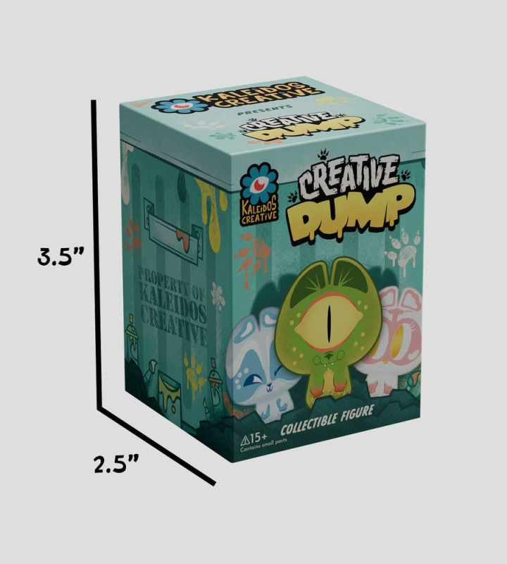 Creative Dump Mini Figures S1 7 cm Blind Box Display (4) 1