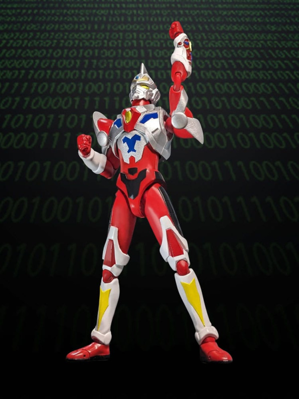 Gridman Universe HAF Action Figure Gridman Animation Style 17 cm 3
