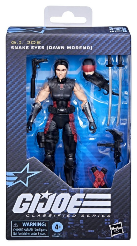 G.I. Joe Classified Series Action Figure Snake Eyes (Dawn Moreno) 15 cm 5