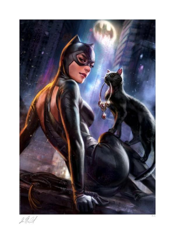 DC Comics: Catwoman Girl's Best Friend 41 x 61 cm Art Print - Sideshow Collectibles