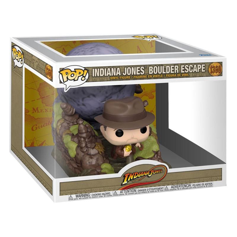 Indiana Jones POP Moment! Vinyl Figures 2-Pack Boulder SCN 9 cm