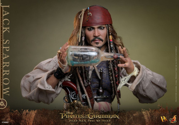 Pirates of the Caribbean: Dead Men Tell No Tales DX Action Figure 1/6 Jack Sparrow 30 cm 13