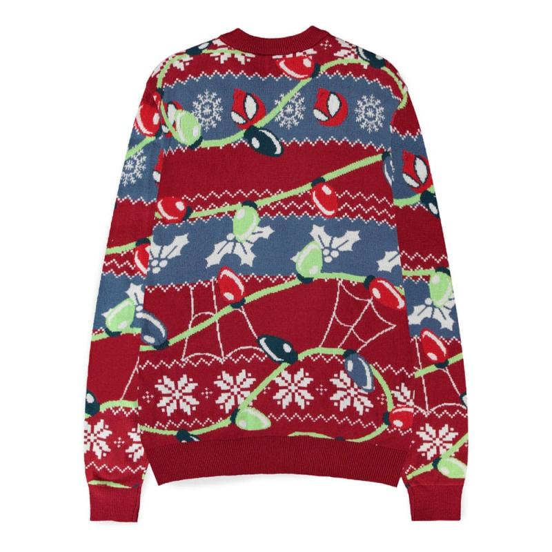 Spider-Man Sweater Swing into the Holidays (Christmas Jumper) Size M 1