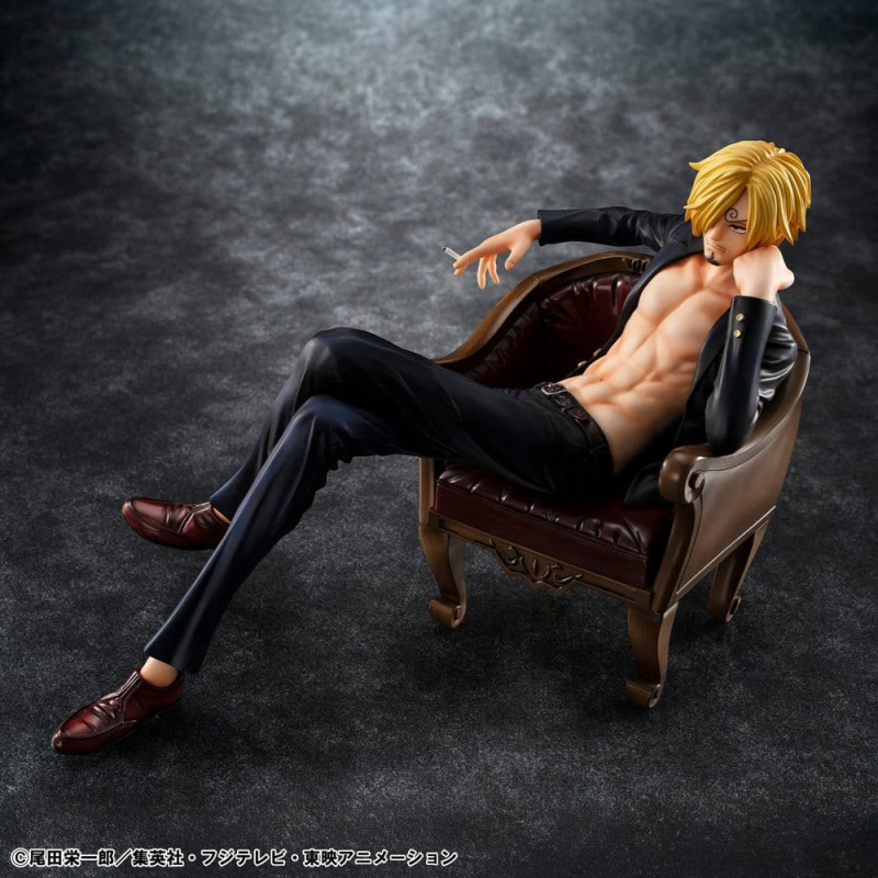 One Piece Portrait.Of.Pirates "S.O.C" PVC Figure Sanji Ver.R 14 cm 5