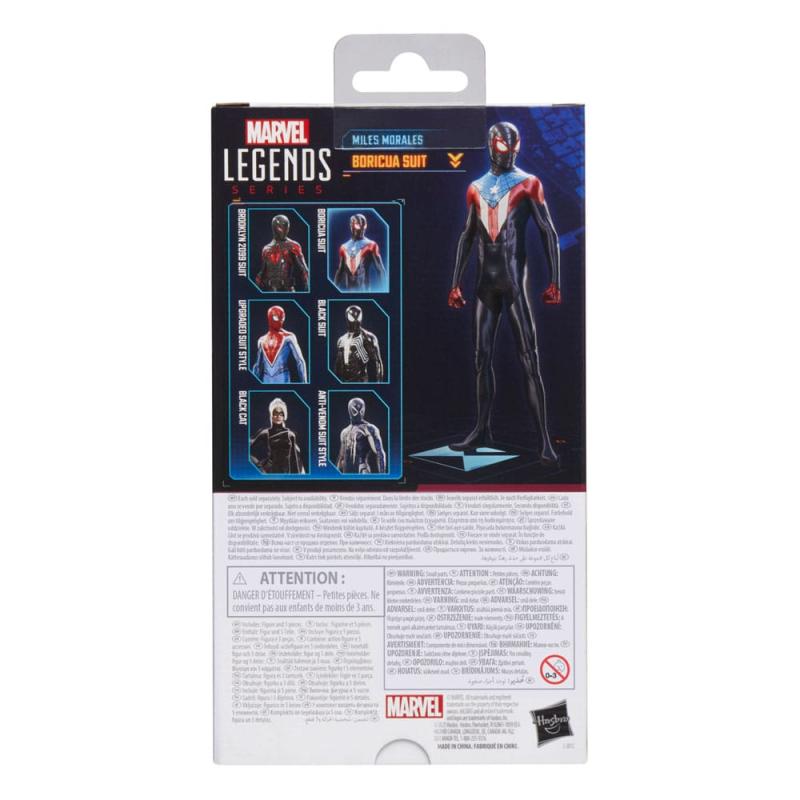 Spider-Man 2 Marvel Legends Gamerverse Action Figure Miles Morales (Boricua Suit) 15 cm 1