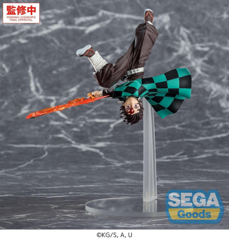 Demon Slayer: Kimetsu no Yaiba Luminasta PVC Figure Tanjiro Kamado Hinokami Kagura Setting Sun Trans